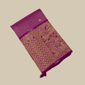 Pure Kanchipuram Silk Saree OB-16ER-DBROSIB1
