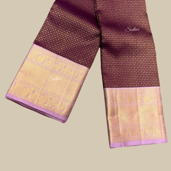 Kanchipuram Handloom Silk Saree - Image 2