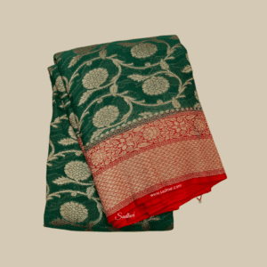 Pure Silk Banarasi Georgette Saree
