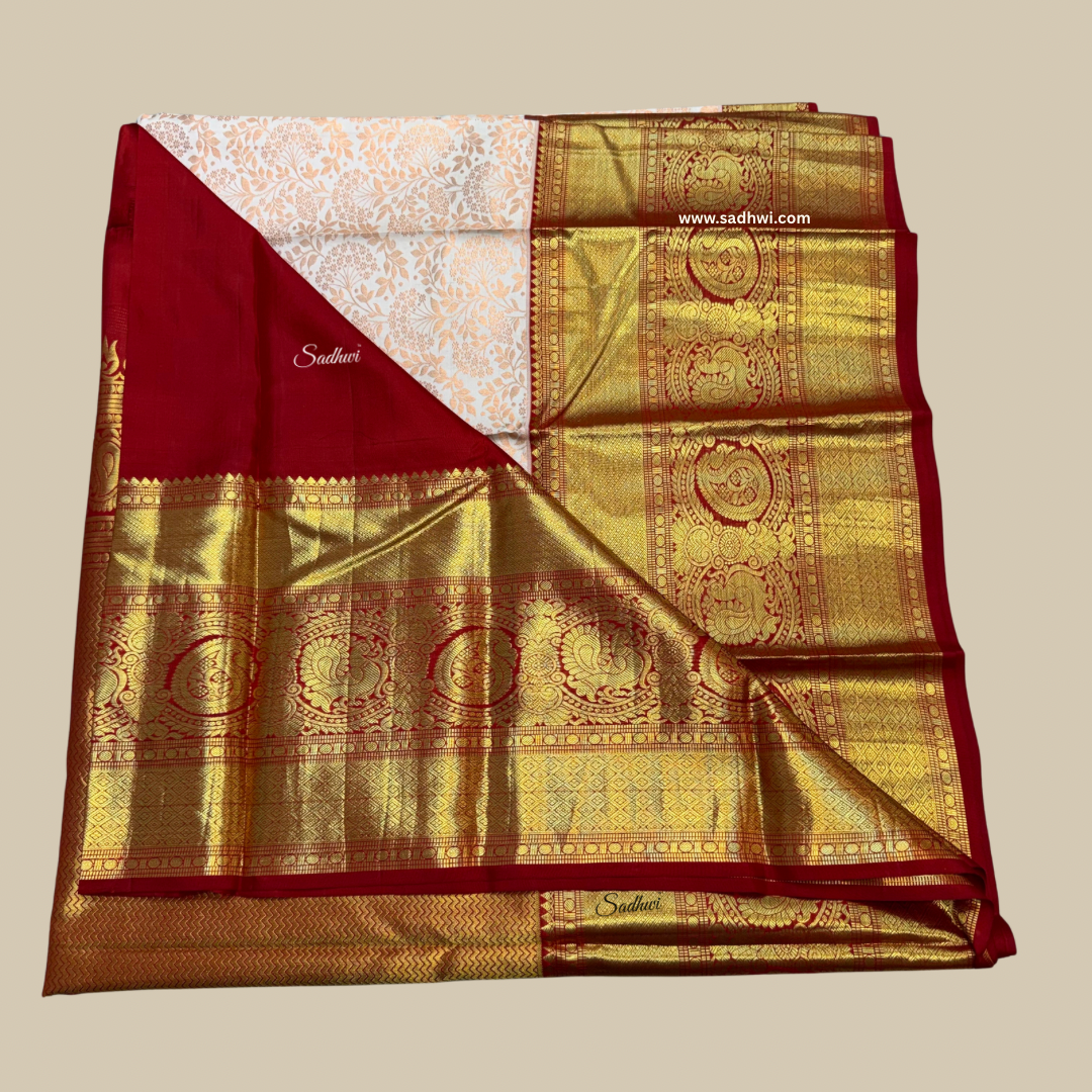 Kanchipuram silk saree| Sadhwi.com