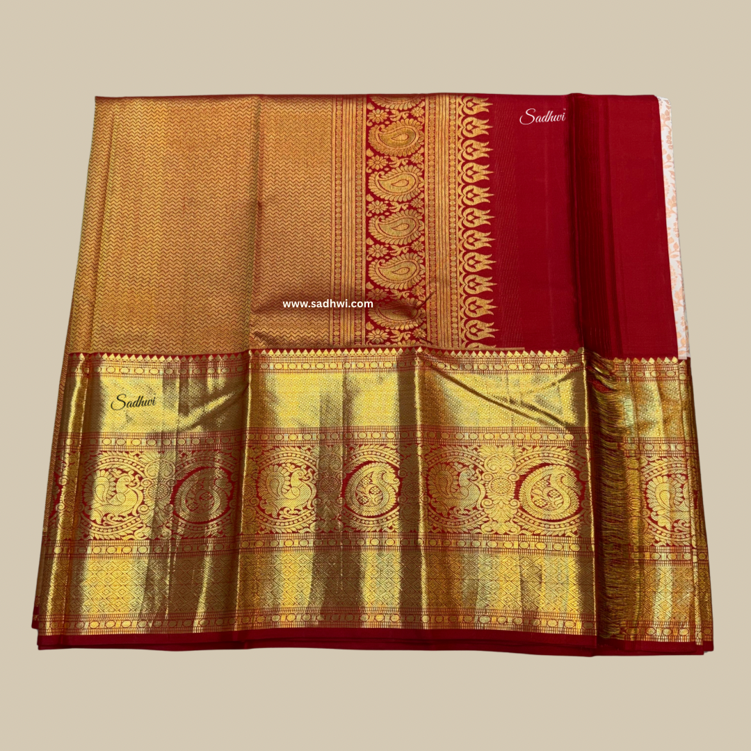 Kanchipuram silk saree| Sadhwi.com